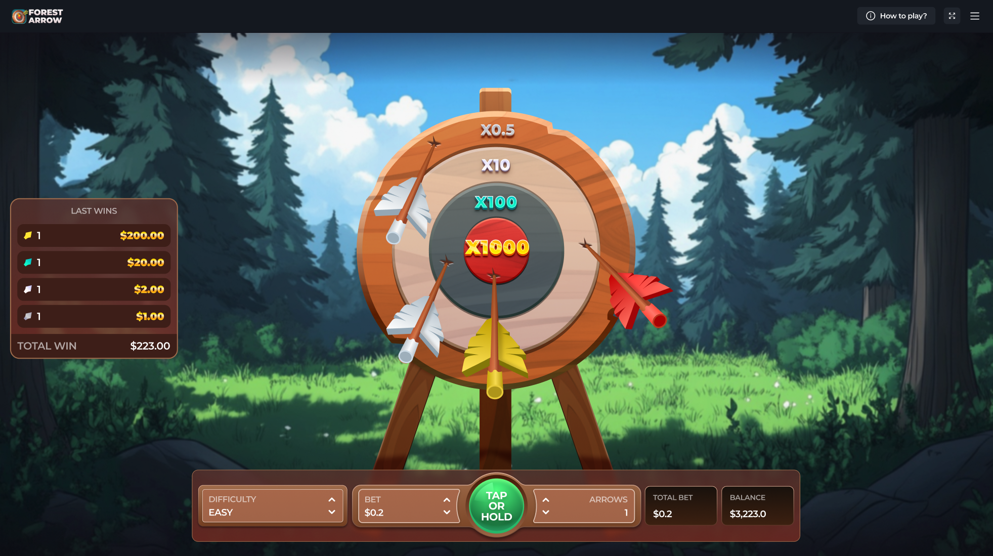 Forest Arrow Demo — gameplay preview